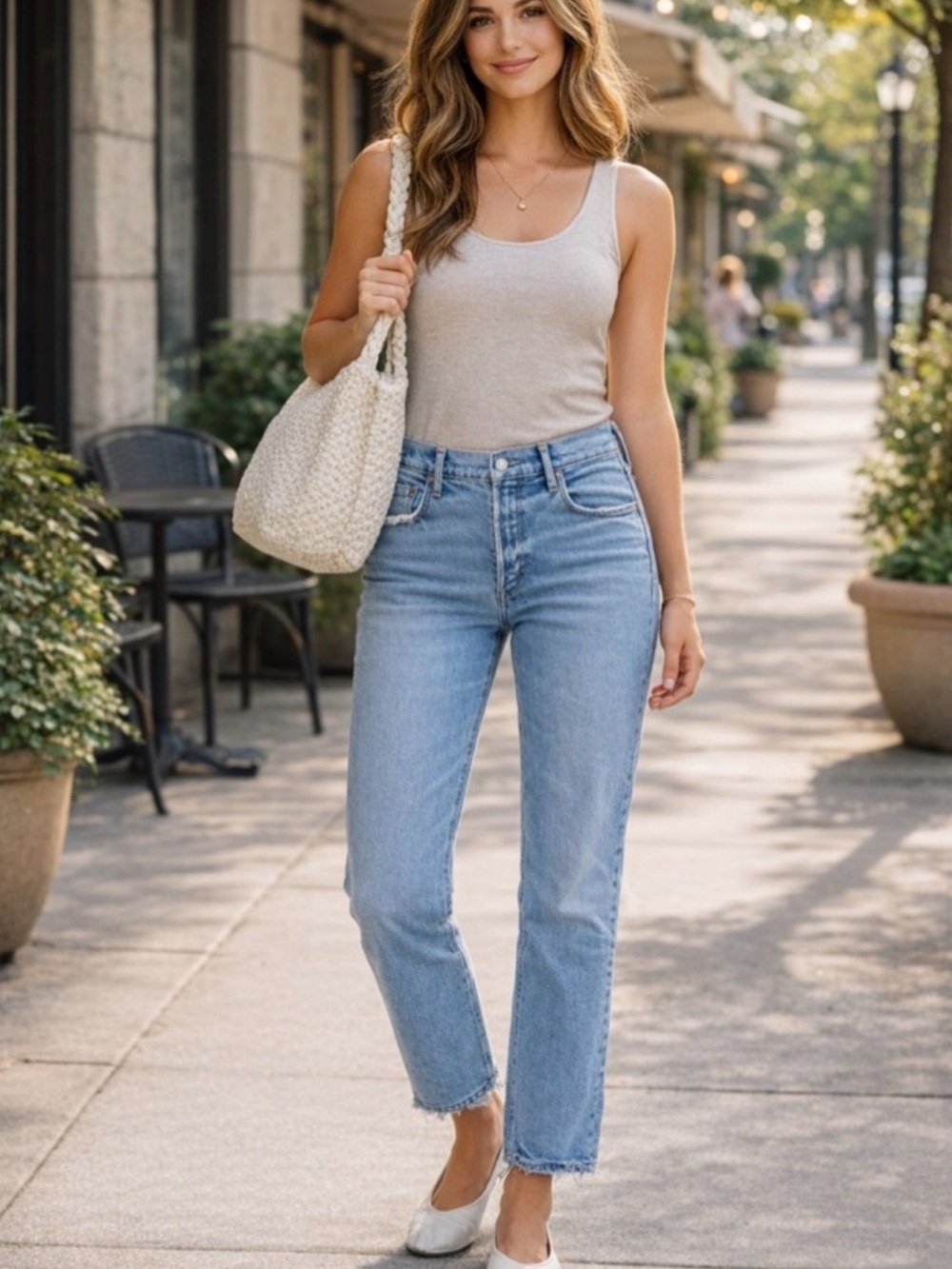 AGOLDE Kye Straight Leg Ankle Women’s Jeans